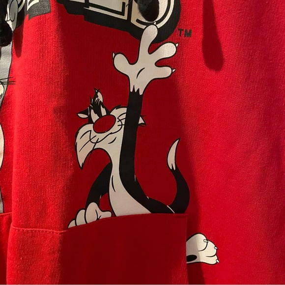 Looney Tunes hoodie-small 3/5 EUC - Picture 2 of 7